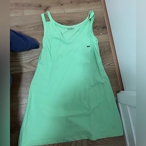 Lacoste green tennis dress